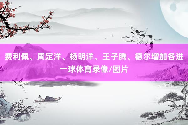 费利佩、周定洋、杨明洋、王子腾、德尔增加各进一球体育录像/图片