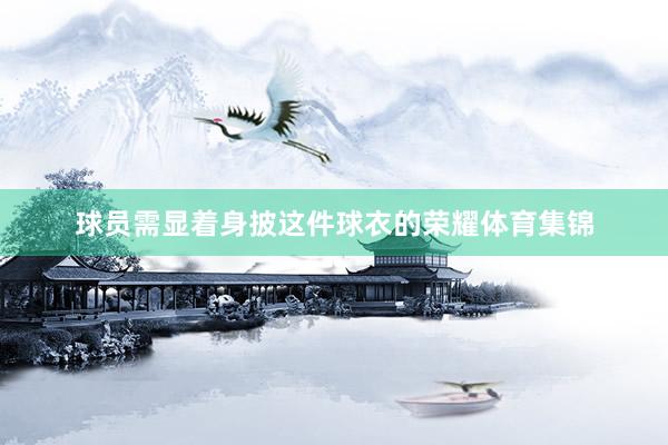 球员需显着身披这件球衣的荣耀体育集锦